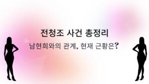 전청조 사건 총정리 – 남현희와의 관계, 현재 근황은?